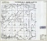 Page 032 - Township 40 N. Range 1 E., Kinyon, Four Mile Flat, Black Fox Mtn., Siskiyou County 1957